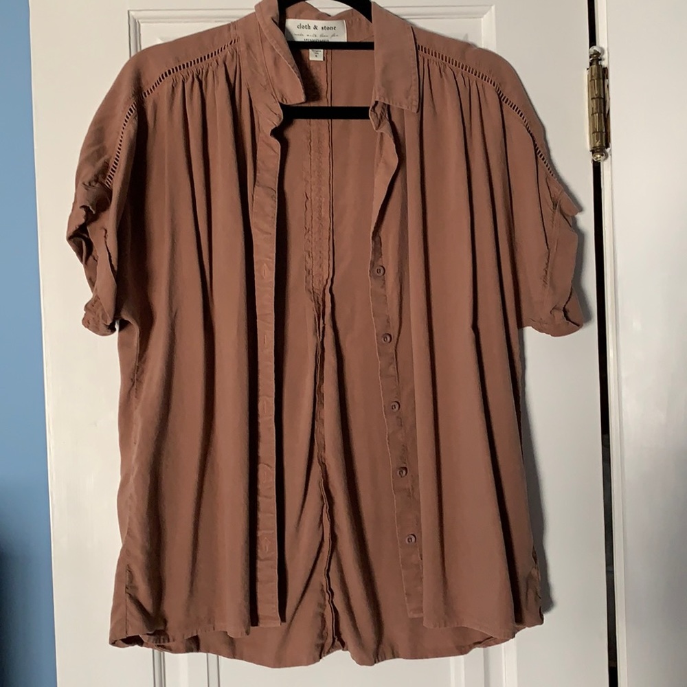 Anthropologie Cloth & Stone Button Down